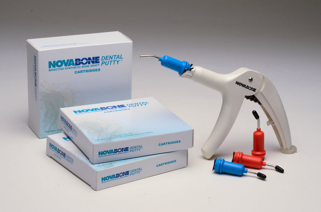Novabone 2 x 0.5cc Putty in Cartridges Blue (Dispenser required)