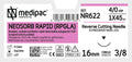 NEOSORB RAPID 4/0 45cm16mm 3/8 circle - 24 Pack