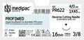 PROFIMED 4/0 45cm 16mm 3/8 circle, reverse - 24 Pack